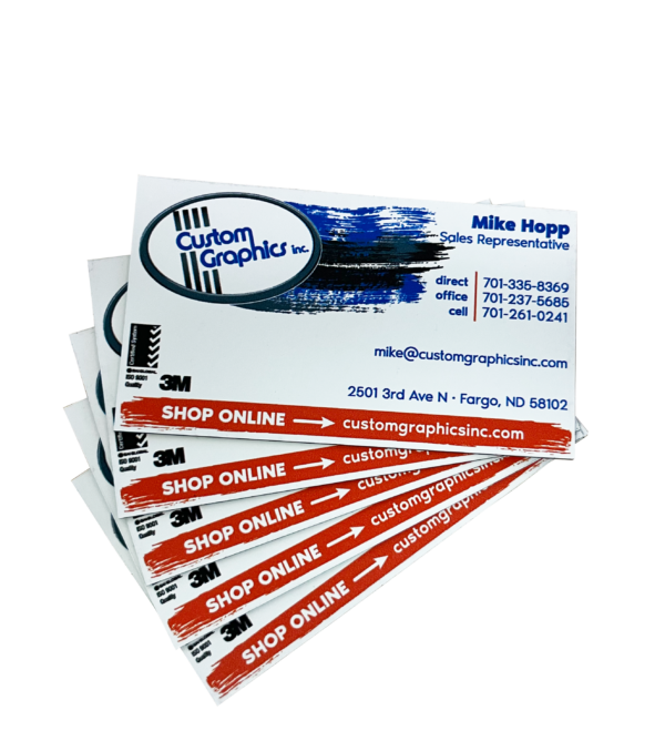 Business Card Magnets - Custom Graphics