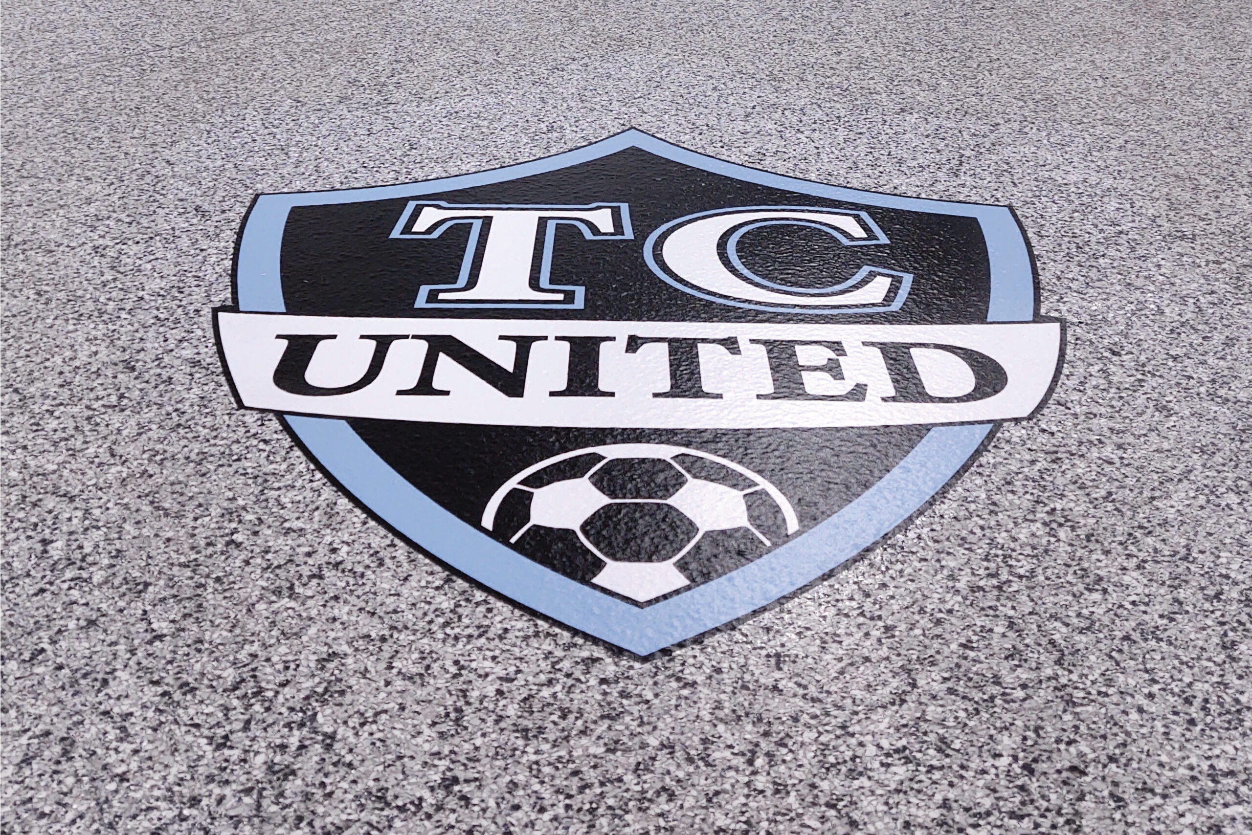 TC United Floor Graphic